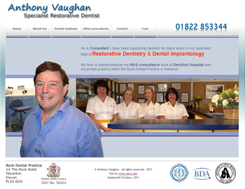 Anthony Vaughan - Restorative dentistry